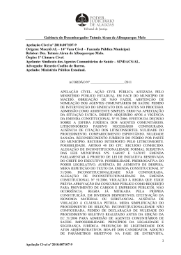 Apela&ccedil;&atilde;o C&iacute;vel n&ordm; 2010.007107-9