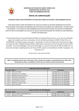 201 - Convoca&ccedil;&atilde;o para o CFC - Prepara&ccedil;&atilde;o para Nomea&ccedil;&atilde;o e Posse