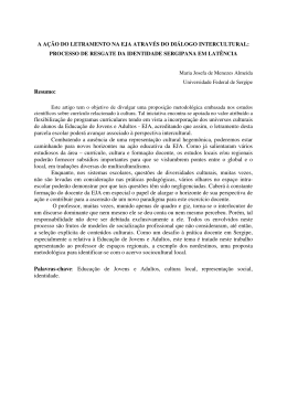 PROCESSO DE RESGATE DA IDENTIDADE