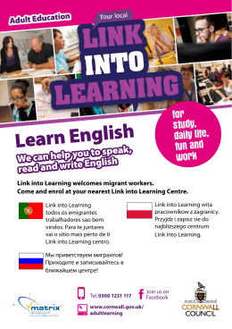 Learn English - Cultural Threads