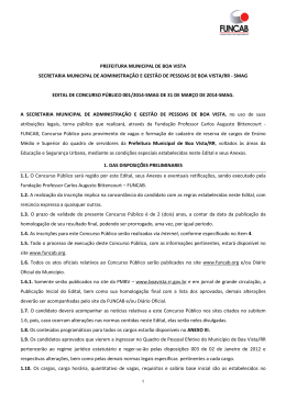 Documento Edital