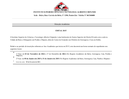 Edital 2015