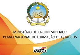 Apresenta&ccedil;&atilde;o do PowerPoint - Universidade Independente de Angola