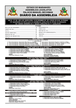 Di&aacute;rio n&ordm; 196 19/12/2013 - Assembleia Legislativa do Estado do