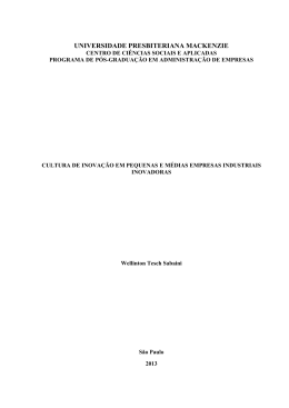 Wellinton Tesch Sabaini - in&iacute;cio