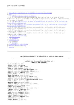 Di&aacute;rio do Legislativo de 17/05/95