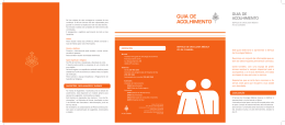 Guia de Acolhimento Oncologia M&eacute;dica