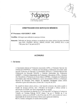 Ac&oacute;rd&atilde;o do Col&eacute;gio Arbitral