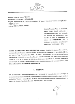 33.2014 Edital Hospedagem Curitiba &ndash; PR