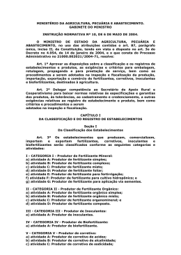 Instru&ccedil;&atilde;o Normativa n&ordm; 10/2004
