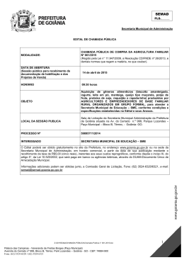 EDITAL DE LICITA&Ccedil;&Atilde;O N&ordm; ______/2006