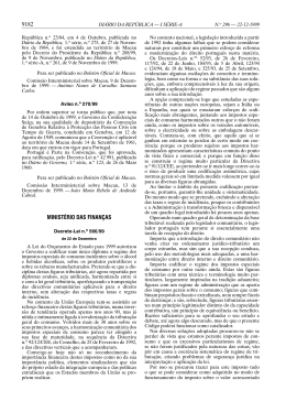 9182 MINIST&Eacute;RIO DAS FINAN&Ccedil;AS