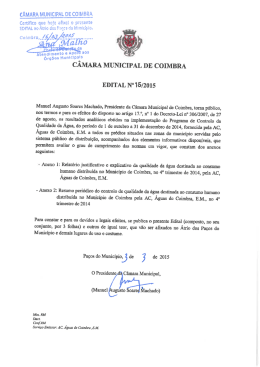 CÂMARA MUNICIPAL DE CüšMBFàA
