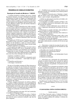 IV Plano Nacional contra a Viol&ecirc;ncia Dom&eacute;stica (2011-2013)