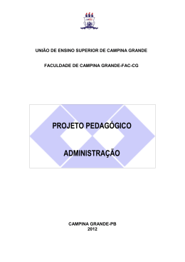 PROJETO PEDAG&Oacute;GICO ADMINISTRA&Ccedil;&Atilde;O