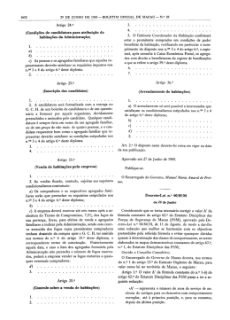 Artigo 24.0 (Condi&ccedil;&otilde;es de candidatura para atribui&ccedil;&atilde;o de