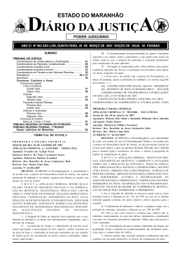 di&aacute;rio da justi&ccedil;a - Portal do Poder Judici&aacute;rio do Estado do Maranh&atilde;o
