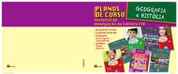 PLANOS DE CURSO Geog/Hist.indd