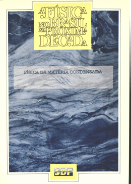 F&iacute;sica da Mat&eacute;ria Condensada
