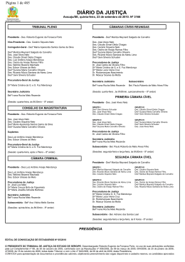 Di&aacute;rio da Justi&ccedil;a de Sergipe
