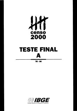 Teste final A - TR 06