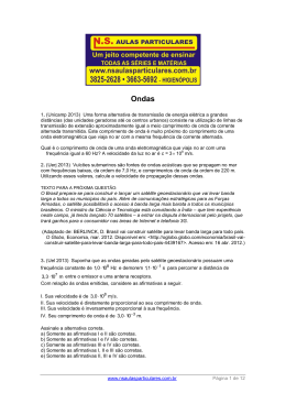 Ondas - NS Aulas Particulares