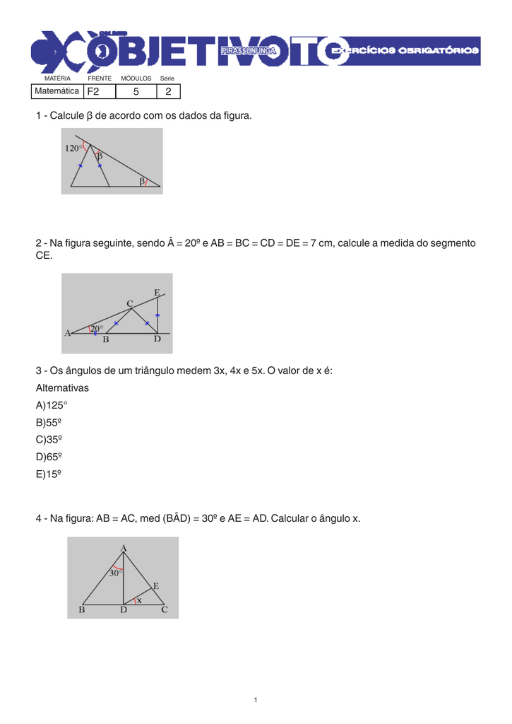 Na Figura Seguinte Sendo A º E Ab Cd De 7 Cm