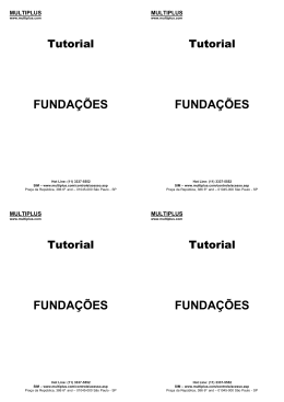Manual de Fundações