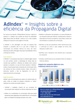 AdIndex® – Insights sobre a eficiência da
