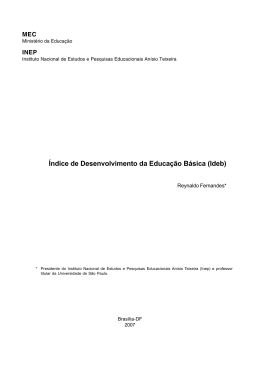 Ideb - Universidade Federal do Amap&aacute;