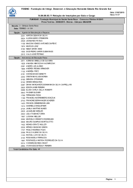 DISTRIBUI&Ccedil;&Atilde;O DE SALAS