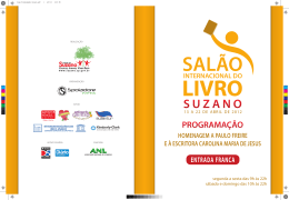 Programa&ccedil;&atilde;o