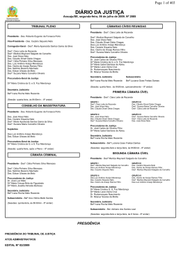 Di&aacute;rio da Justi&ccedil;a de Sergipe