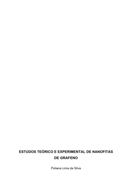 estudos te&oacute;rico e experimental de nanofitas de grafeno