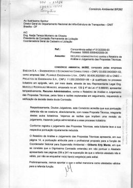 Recurso contra fase Técnica