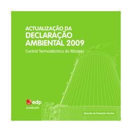 DECLARA&Ccedil;&Atilde;O AMBIENTAL 2009 - edp