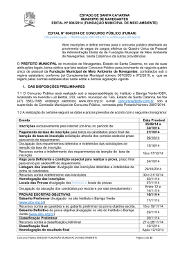 edital n&ordm; 004/2014