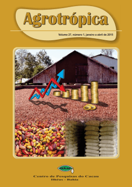 Volume 27, n&uacute;mero 1, janeiro a abril de 2015 Volume 25