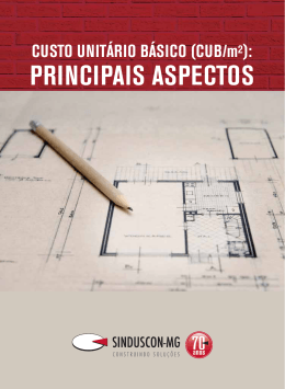 Cartilha do CUB - Sinduscon-DF