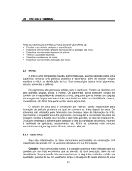 09 - TINTAS E VIDROS