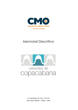 do Memoria Descritivo