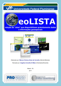 GeoLISTA - Universidade Federal Fluminense