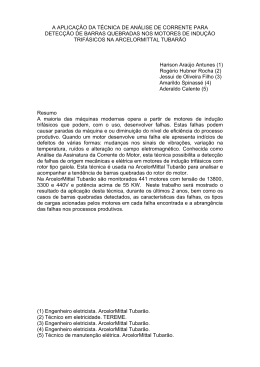 a aplica&ccedil;&atilde;o da t&eacute;cnica de an&aacute;lise de corrente