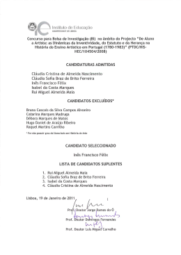 Resultados BI História Arte Proj104504