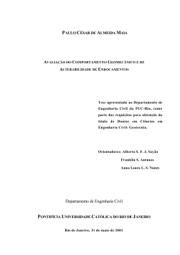 Departamento de Engenharia Civil - Maxwell - PUC-Rio