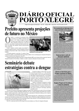 Di&aacute;rio Oficial de Porto Alegre