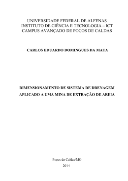 UNIVERSIDADE FEDERAL DE ALFENAS INSTITUTO - Unifal-MG