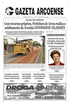 Jornal Gazeta Arcoense