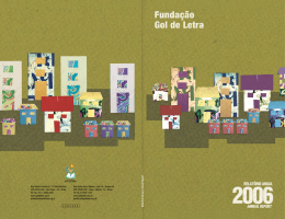 2006 - Funda&ccedil;&atilde;o Gol de Letra