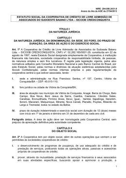 Para visualizar o estatuto clique aqui.
